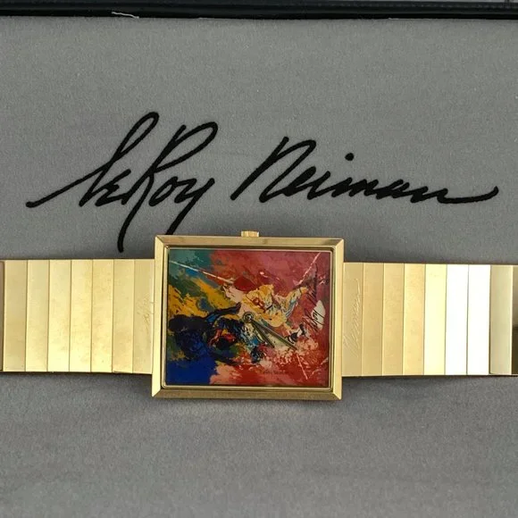 Sliding Home by artist LeRoy Neiman was portraying Jackie Robinson Price is firm - Picture 2 of 9